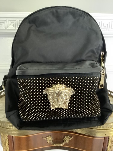 Versace medusa palazzo leather - versace,