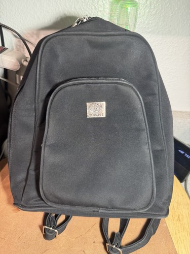 Versace backpack black - backpack,