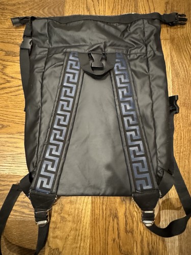 Versace bookbag backpack black - bookbag,