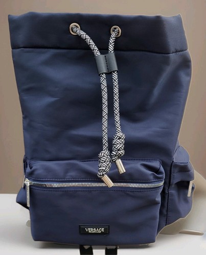 Versace navy nylon - versace,