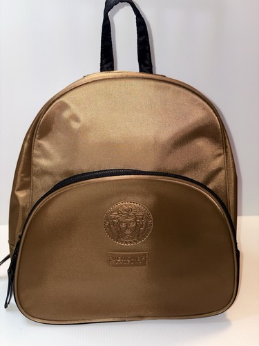 Versace parfums nylon backpack - parfums,